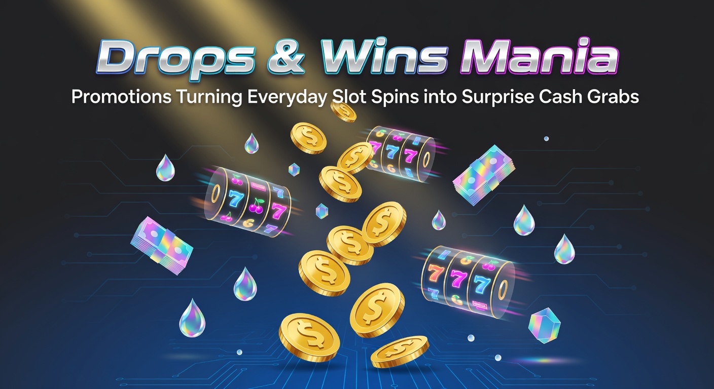 Vibrant slot screen showing a cash drop notification amid spinning reels and glowing prize animations
