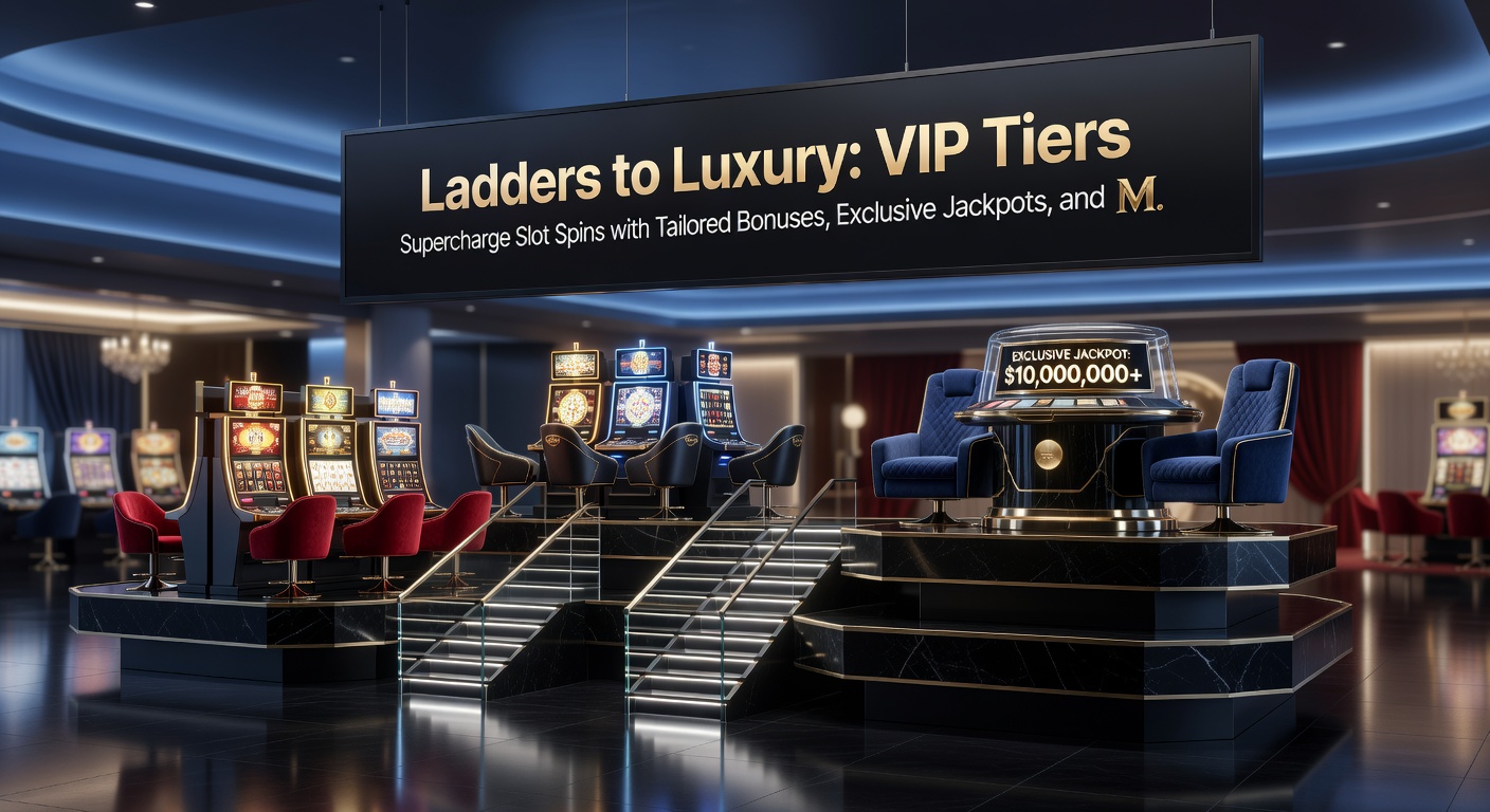 Elite VIP interface on a mobile screen displaying locked jackpot tiers, bonus multipliers, and ladder progression bars in a sleek, golden design