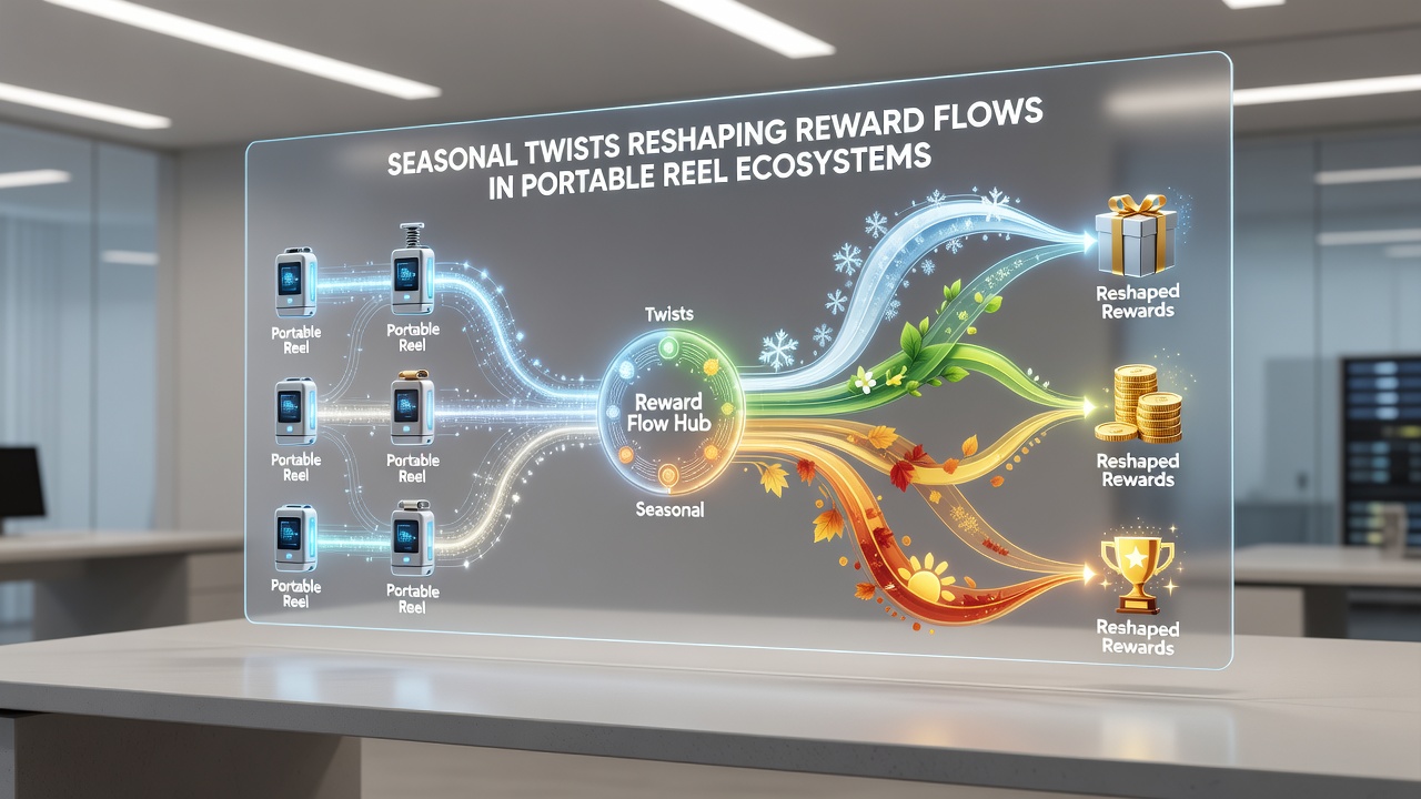 Data visualization of reward flow changes across seasonal mobile slot campaigns