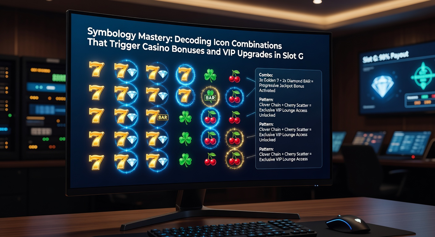 Close-up of slot screen with exploding symbol combinations revealing bonus multipliers and VIP level notifications