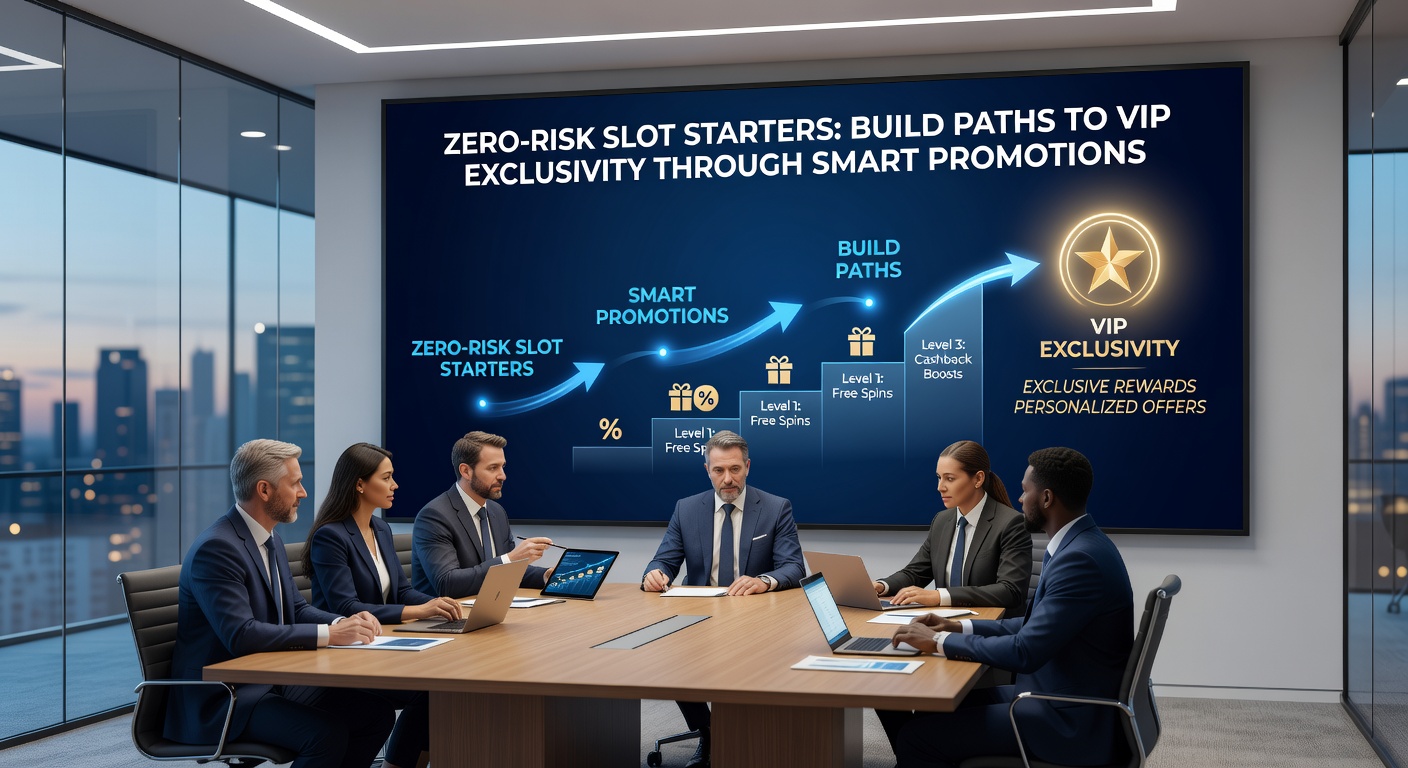 VIP slot lounge graphic showing tiered rewards and exclusive promotion access